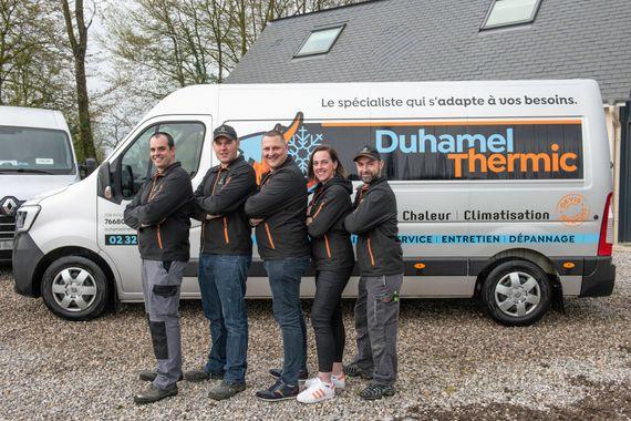 equipe et camion